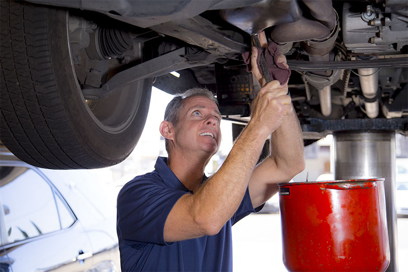 Changing your outlet oil